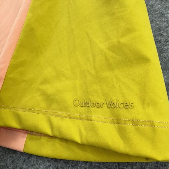 Outdoor Voices Womens One Shoulder Dress Size Medium Color Block Pickleball - Picture 7 of 10